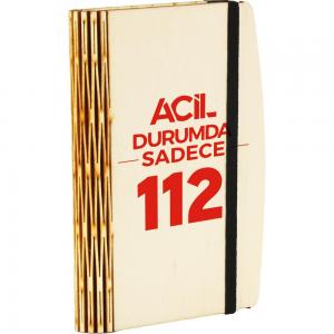 Ahşap Notluk ( 10 x 13,5 cm )