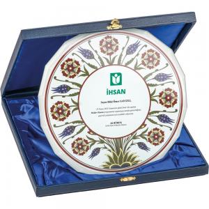 Kutulu Kristal Plaket ( 25 x 25 cm )
