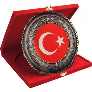 Kutulu Kristal Plaket ( 25 x 25 cm )